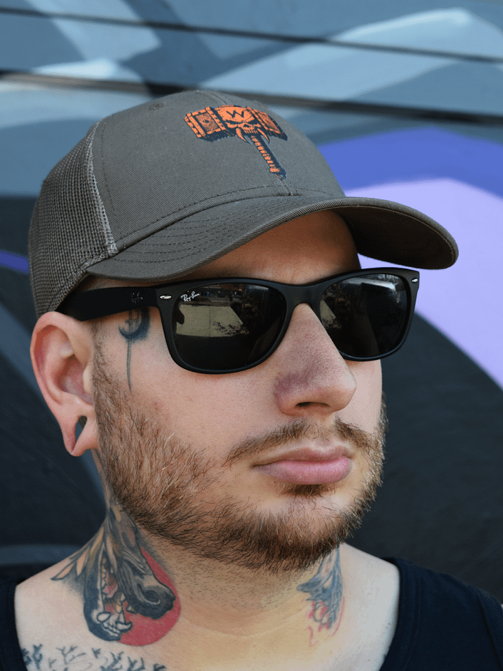 Warhammer Brown Trucker Hat product image (1)
