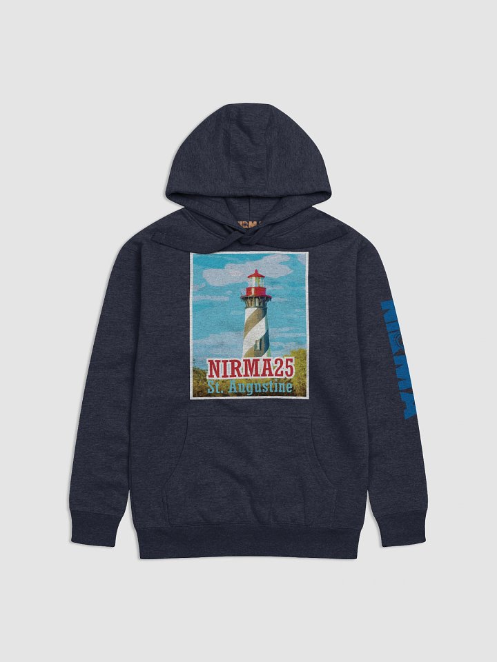 2025 Symposium Lighthouse + Sleeve Logo Unisex Hoodie product image (1)