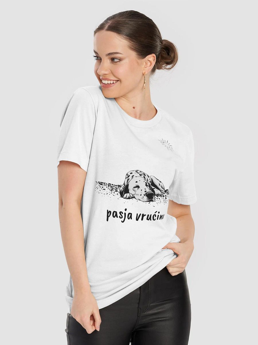 Pasja Vrućina Dalmatian White T-Shirt product image (5)