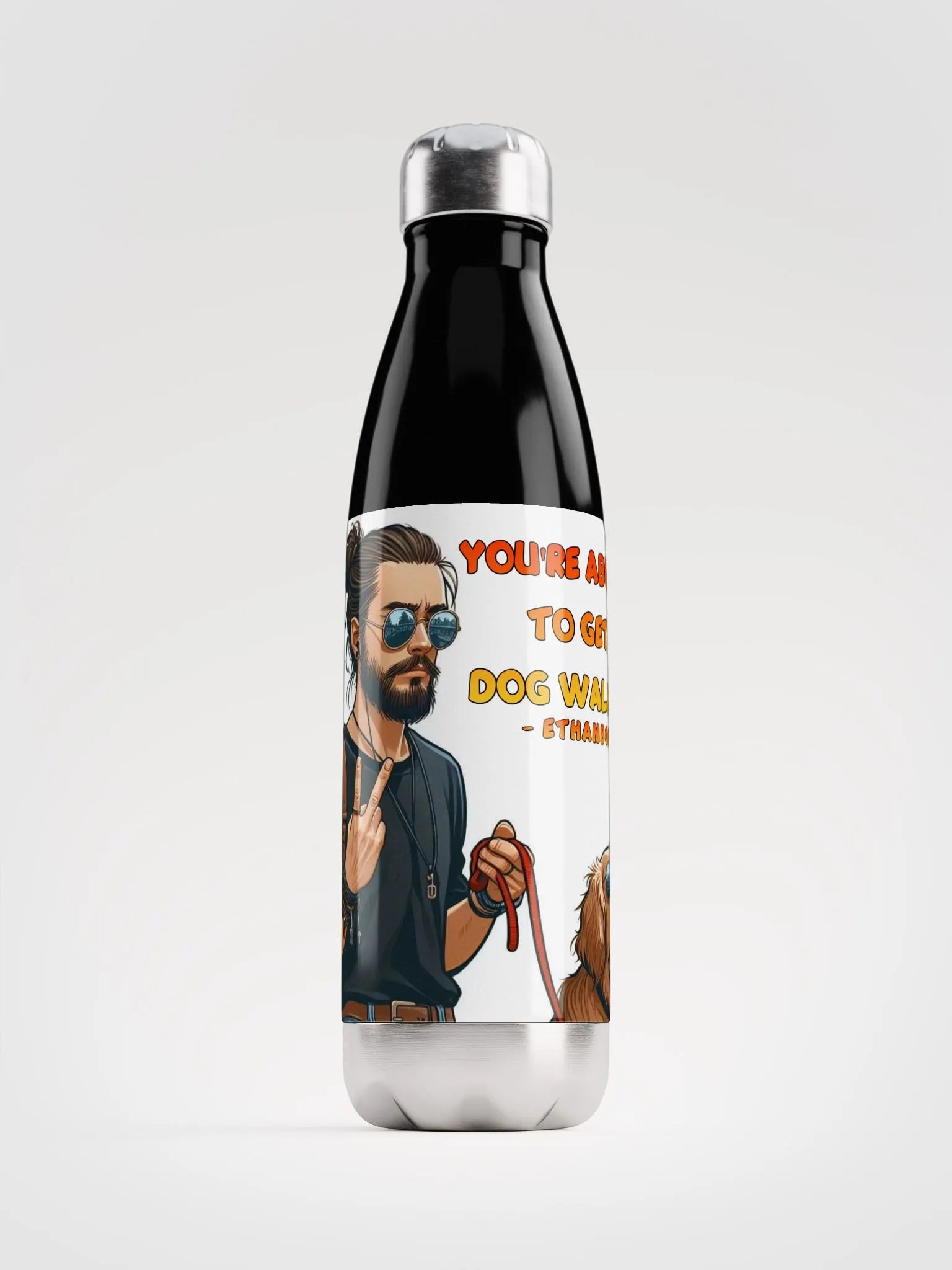 ETHANBOMB - DOG WALK WATER BOTTLE product image (2)