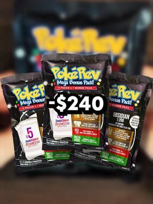 I opened 3 PokeRev 7.0 Mystery Packs... and this is how it went! #Pokemon #PokemonCards #MysteryPack #PokeRev #TCG 