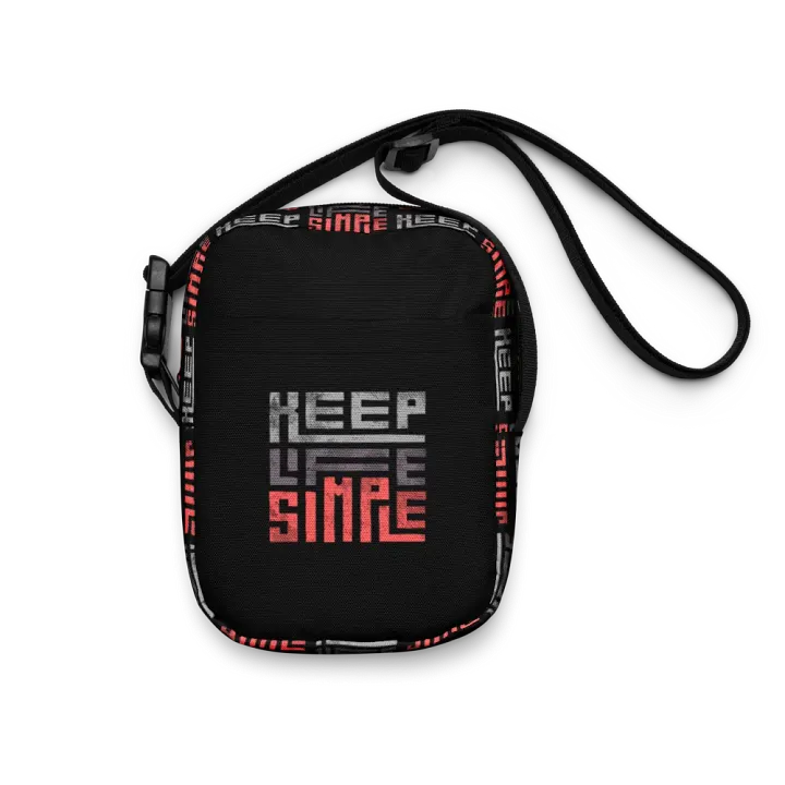 'Keep Life Simple' Utility Crossbody Bag product image (1)