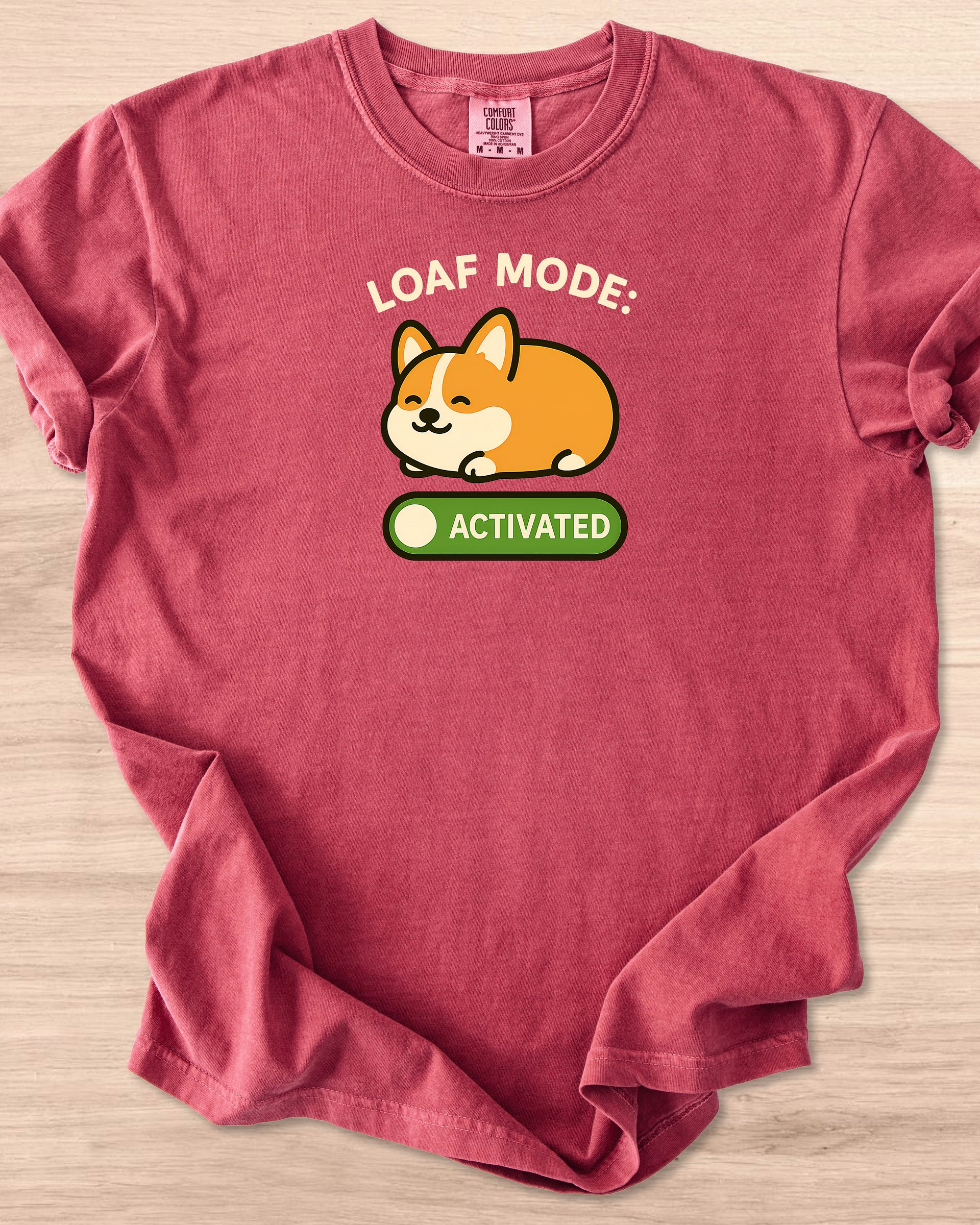 Loaf Mode: Activated (Corgi) Tee product image (17)