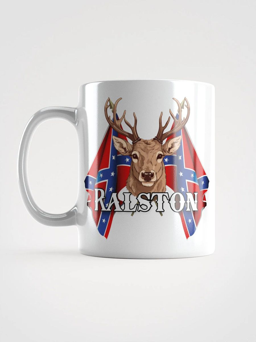 "Ralston" Rebel Redneck Deer - White Mug product image (2)