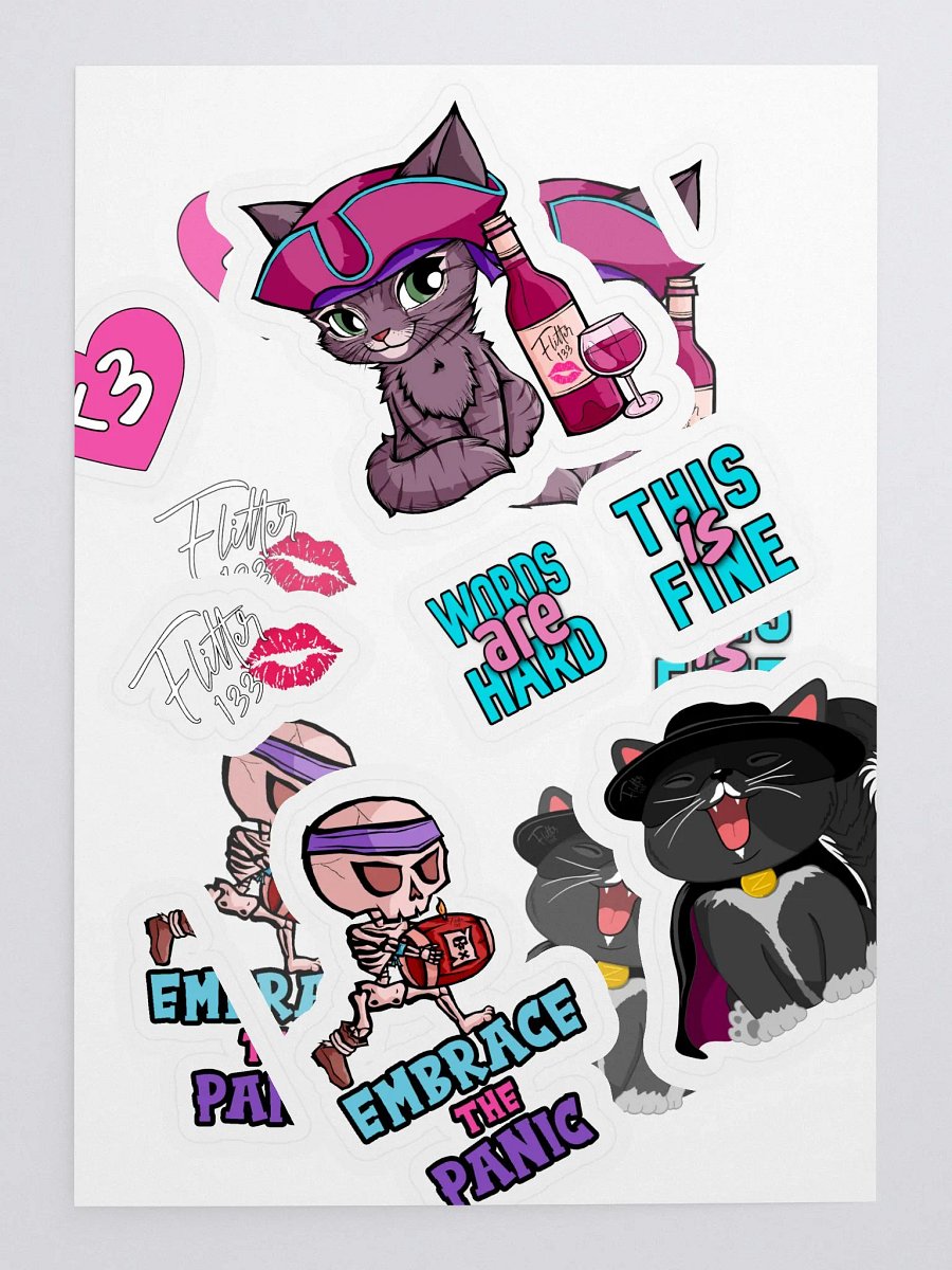 Flitter133 Sticker Sheet Set product image (3)