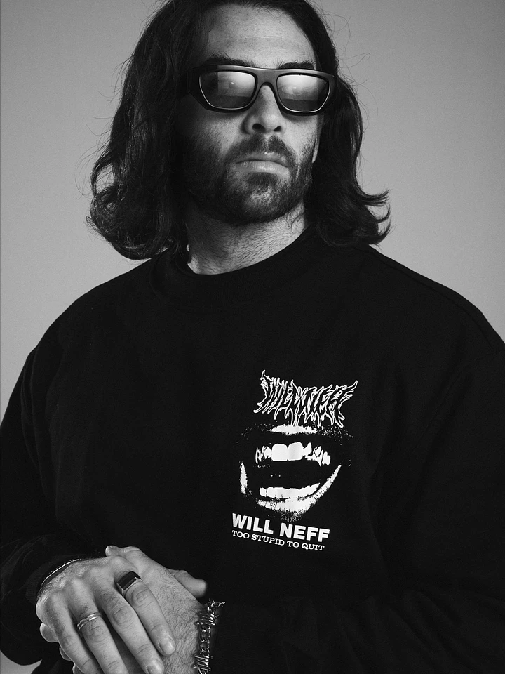 Too Stupid to Quit Crewneck product image (2)