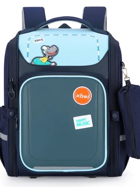 Schoolbag Boys And Girls Burden Reduction Spine Protection Water-proof Large Capacity VIA Onlineshop product image (4)