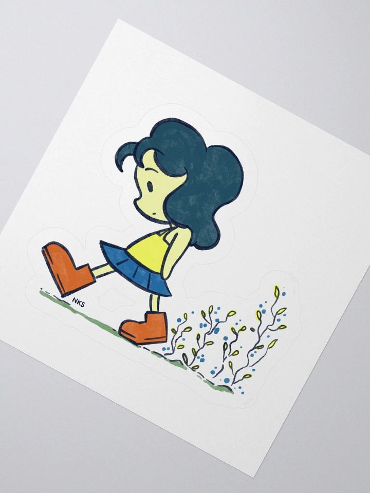 Flower Steps | Kiss Cut Stickers product image (5)