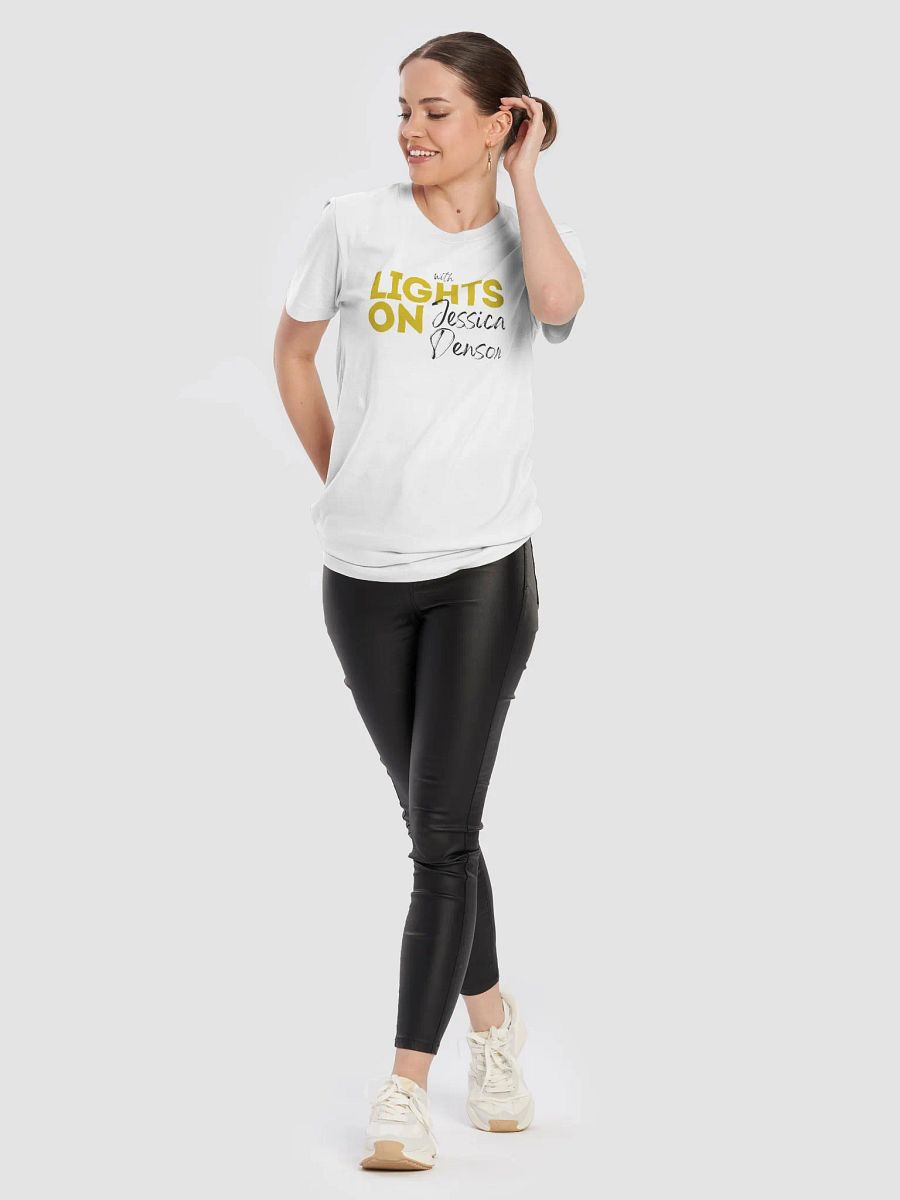 Lights On T-Shirt - White product image (10)