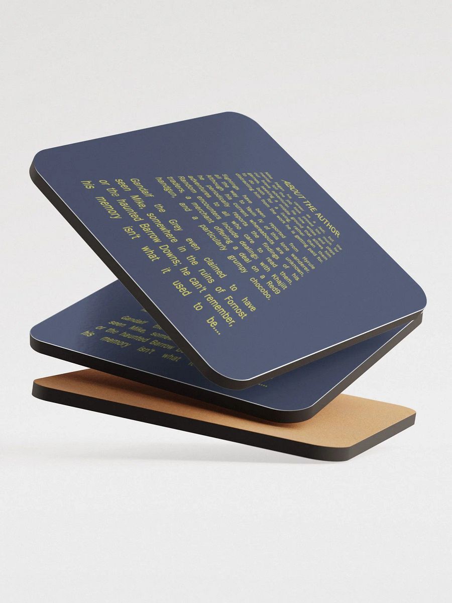 About the Author, the coaster product image (4)
