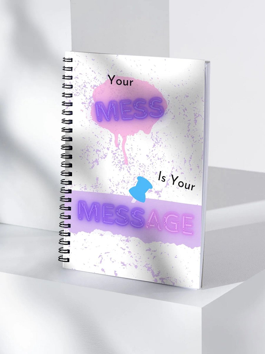 MESSage Spiral Notebook product image (4)