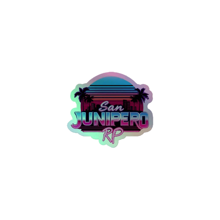 San Junipero RP Holographic Sticker Set product image (1)