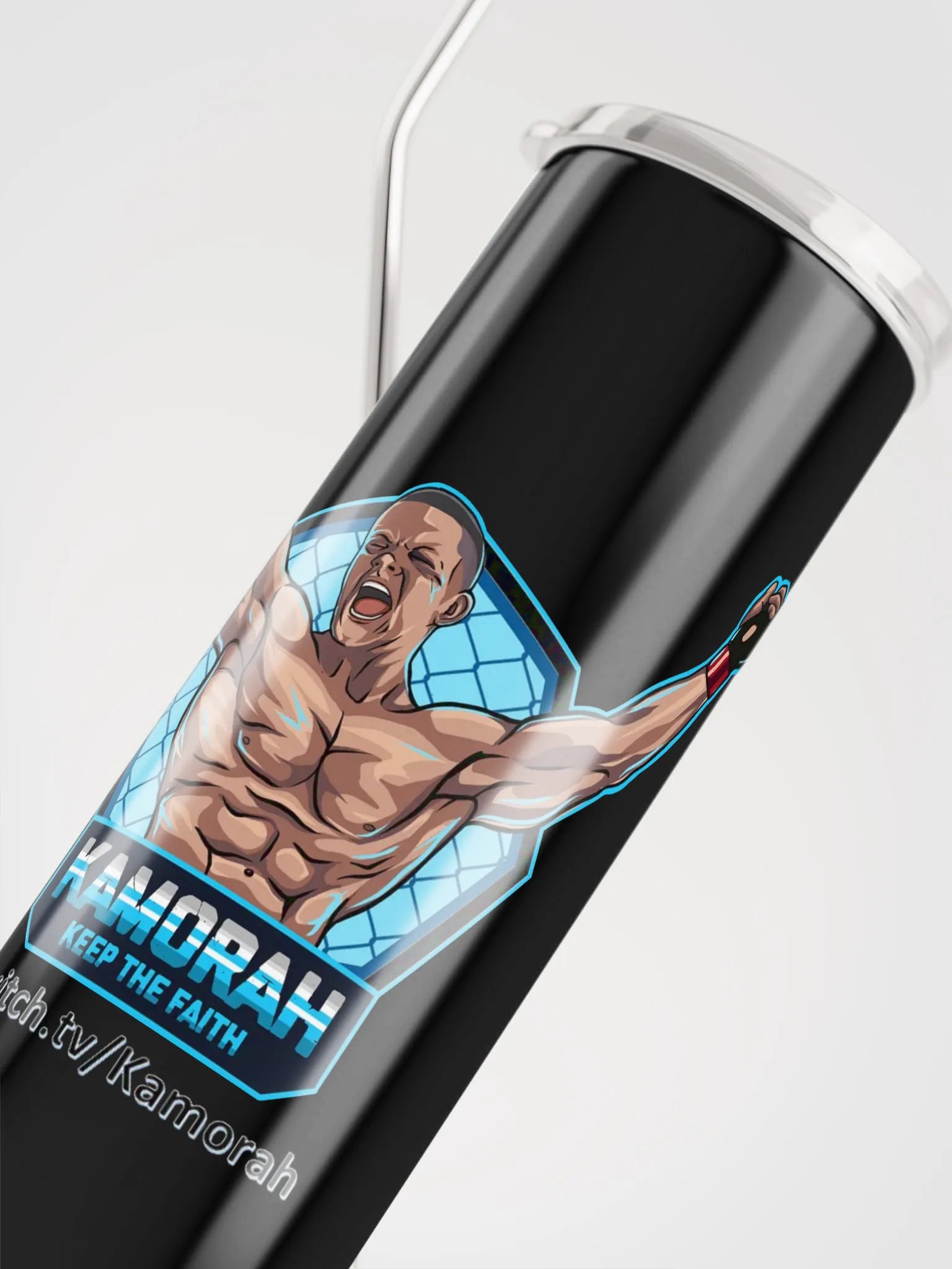 Kamorah Logo Stainless Steel Tumbler product image (4)