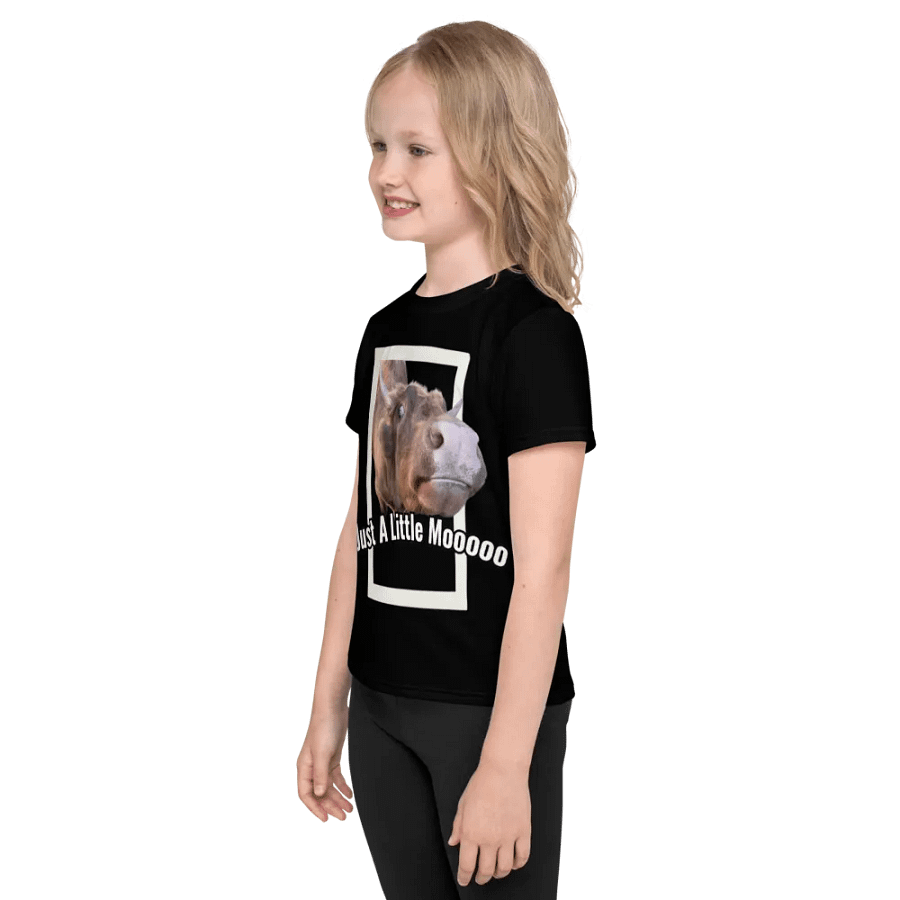 Kids Just A Little Mooooo T-Shirt product image (4)