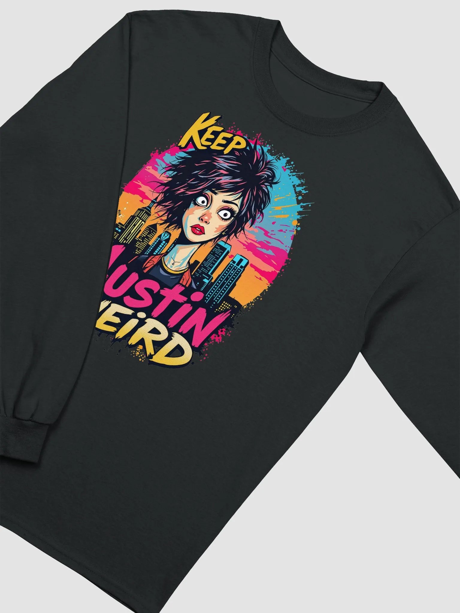 Keep Austin Werid Long Sleeve Tee product image (35)