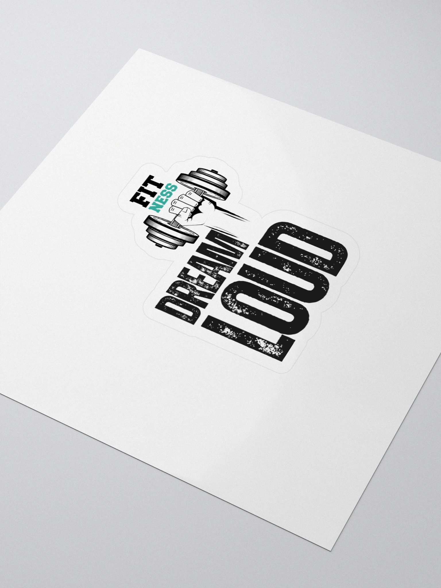 Dream Loud - Fitness - Sticker product image (3)