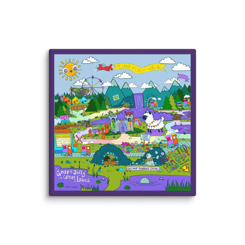 The Land of chaos Goblins Canvas Print product image (11)