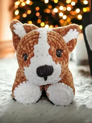 Süßes Hund Häkelmuster product image (1)