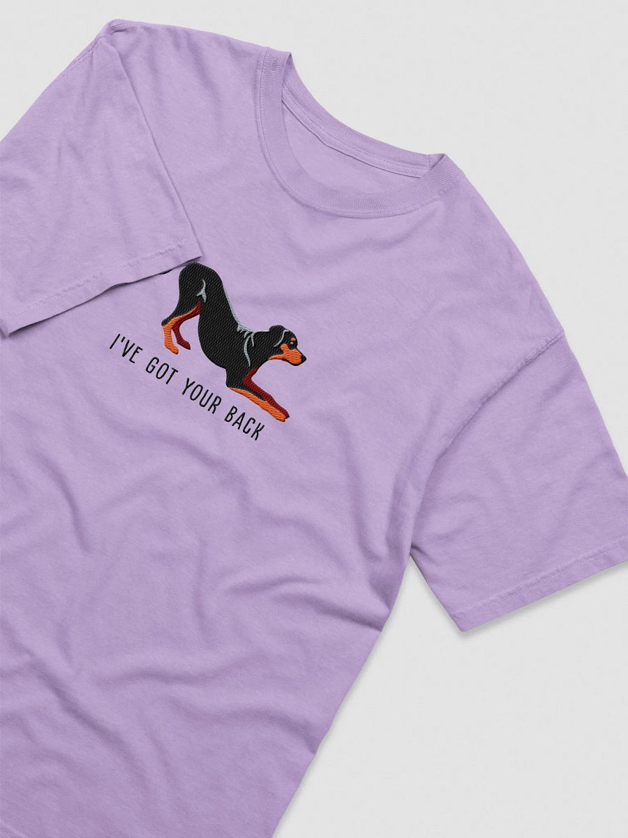 I've Got Your Back T-Shirt(Embroidered) of a Rhodesian Ridgeback(Black & Tan) product image (35)