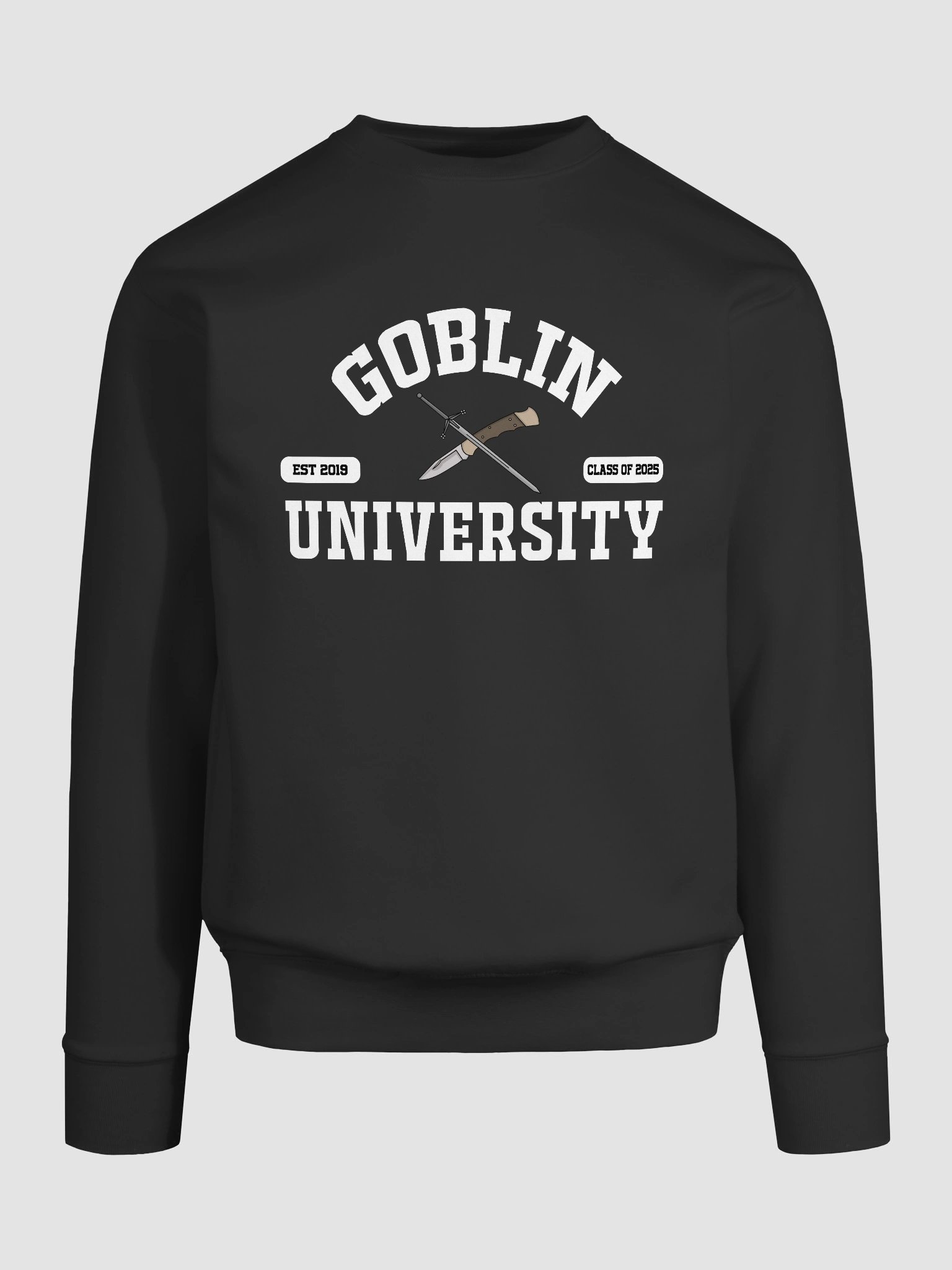 Goblin University Longsleeve Sweatshirt White product image (52)