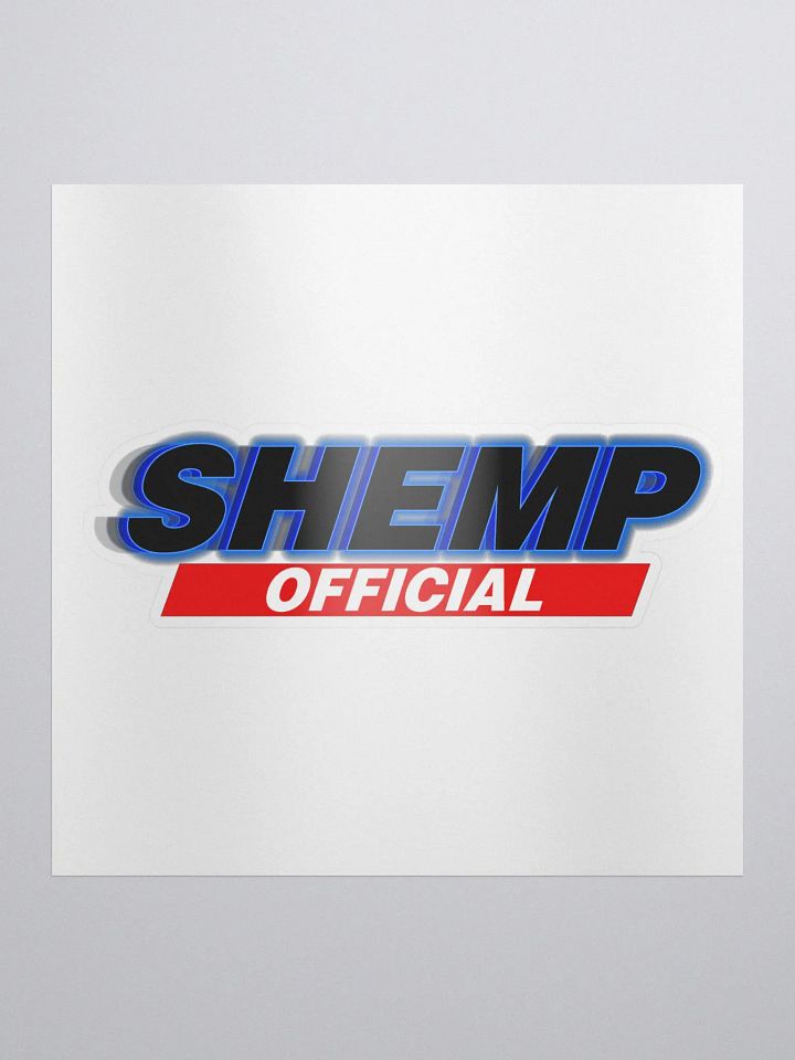Shemp Movie Logo Sticker! product image (1)