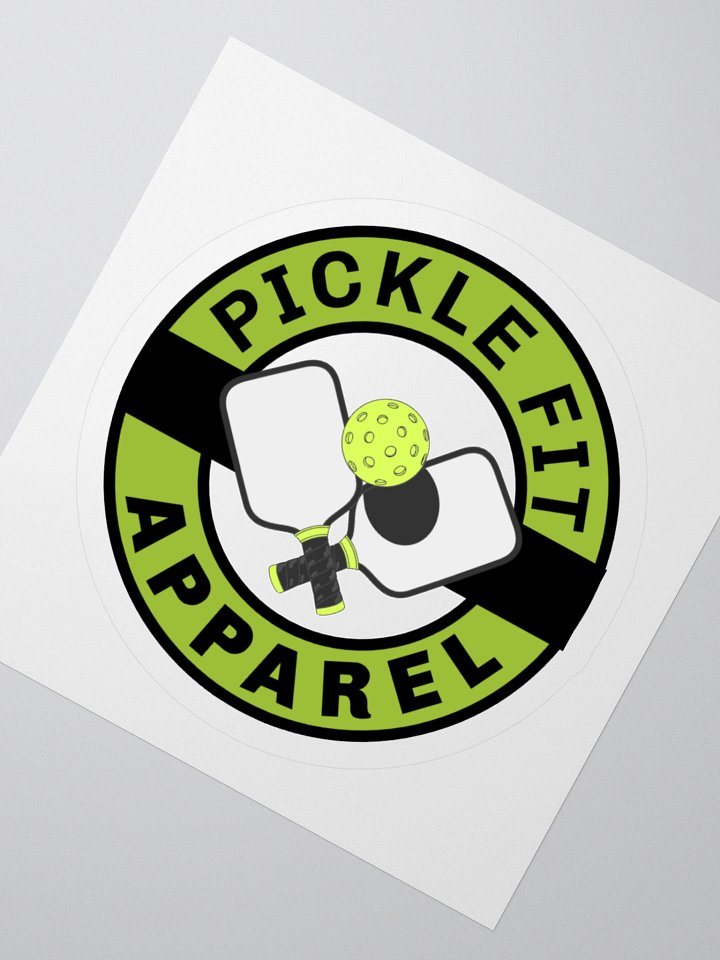Pickleball Paddles Kiss Cut Stickers product image (6)