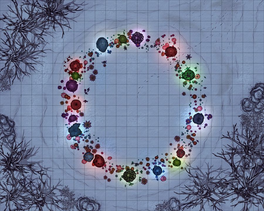 Enchant Your Games with the Magic Mushroom Circle Map Set product image (2)