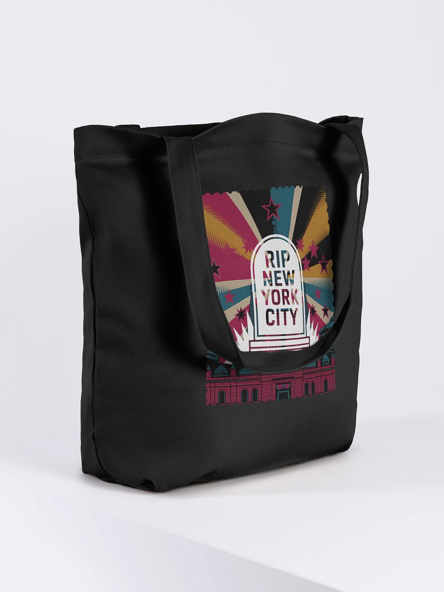 "RIP NYC" Full Color Statement Tote Bag product image (7)