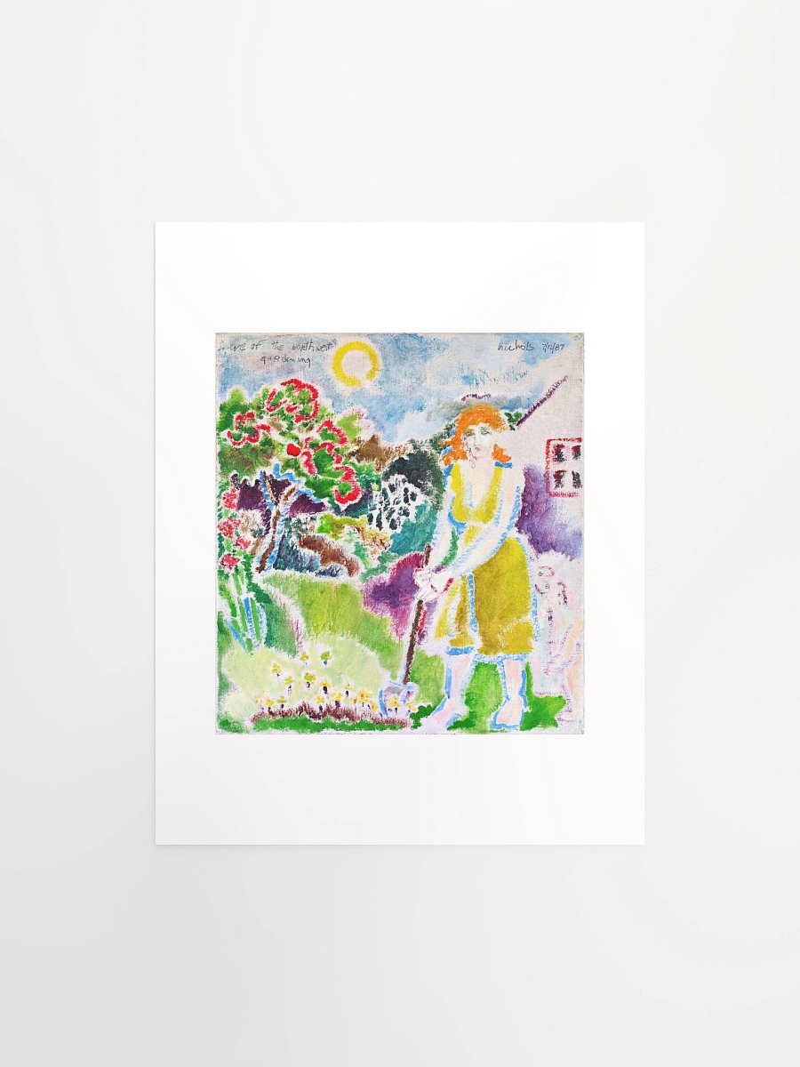 Eve of the Northwest Gardening (1987) print product image (1)