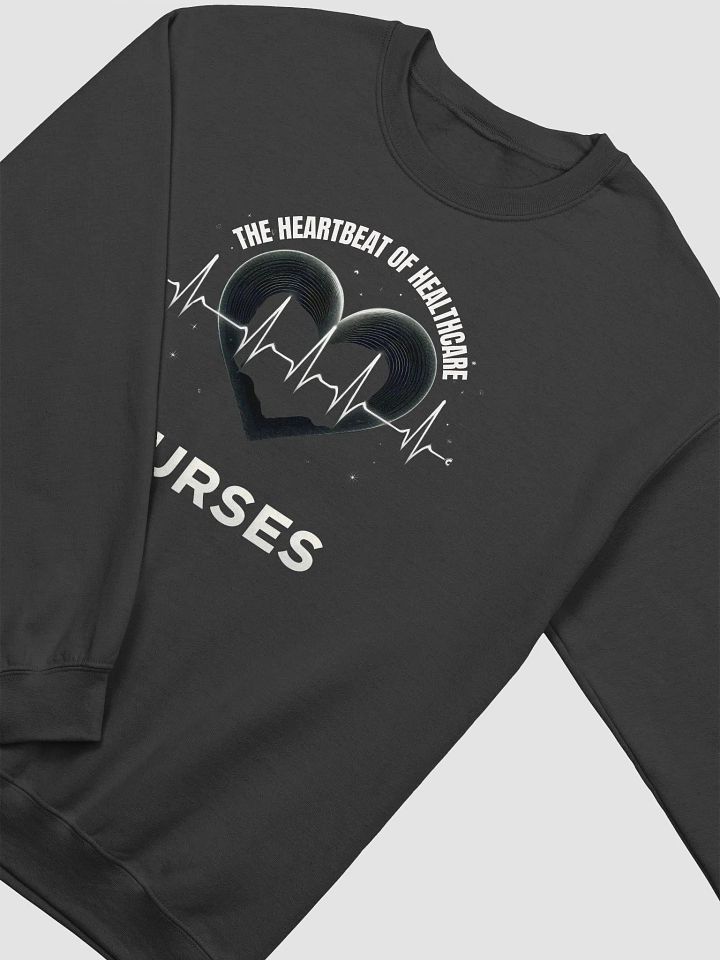 The Heartbeat Collection: Nurses Edition Crewneck Sweatshirt product image (2)