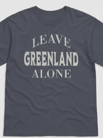 Greenland Protest Statement Tee product image (50)
