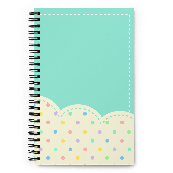 Sweet Cloud Spiral Notebook product image (1)