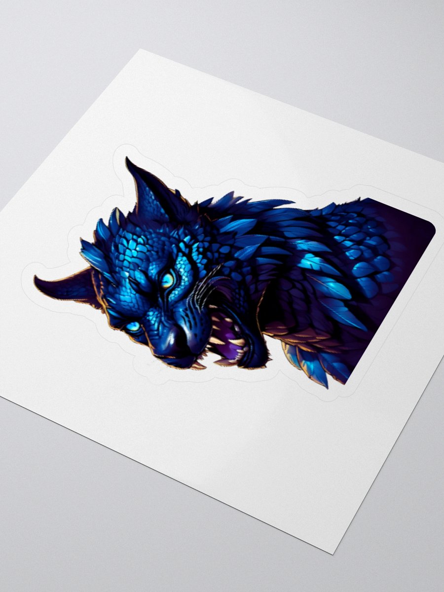 Mythical Wolf Creature Vinyl Stickers product image (3)