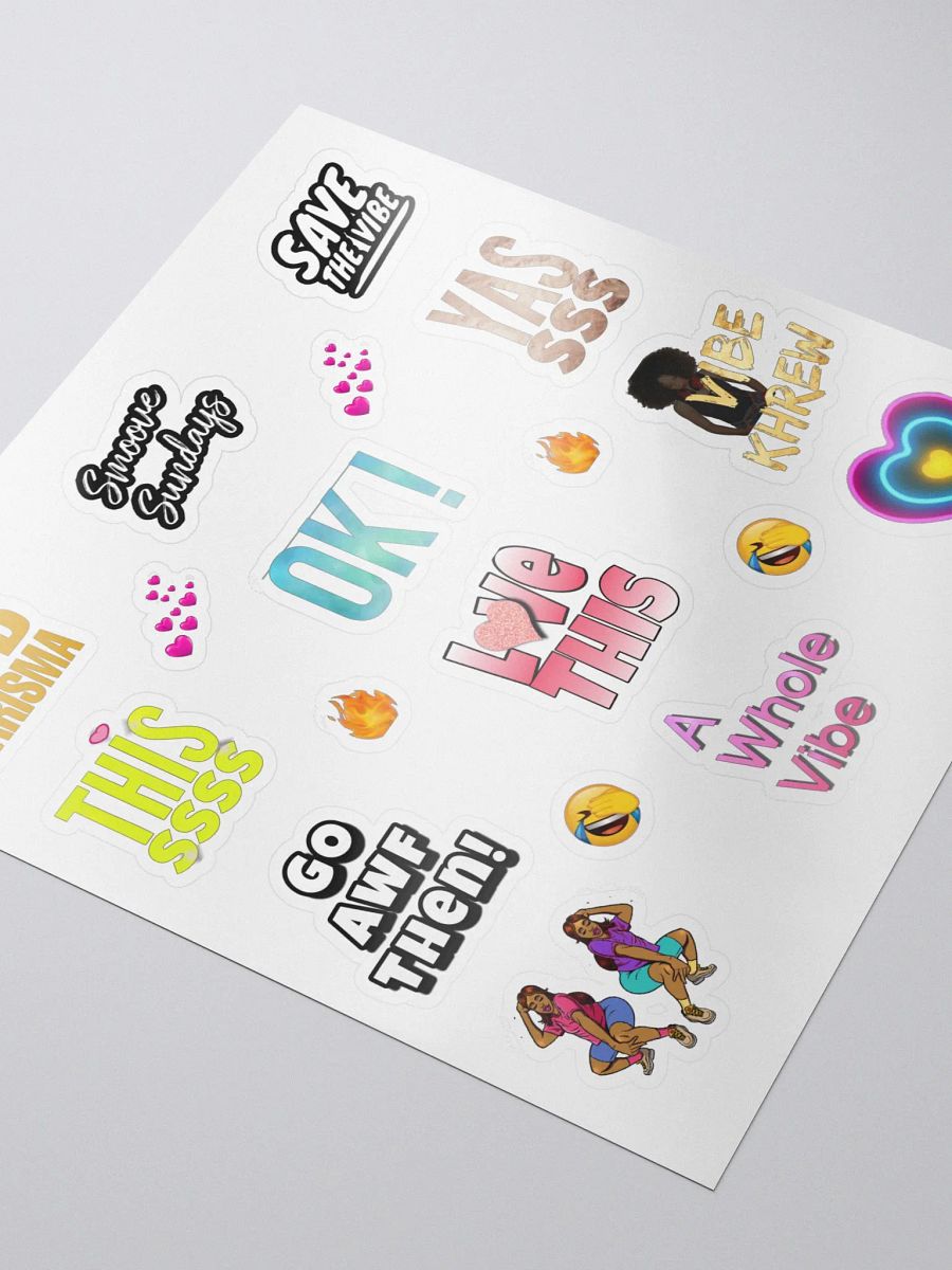 Vibe Khrew Sticker Pack product image (3)
