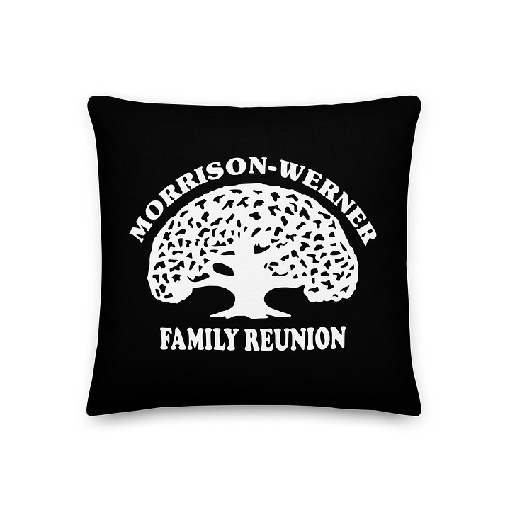 "Morrison-Werner Family Tree" Premium Pillow product image (1)