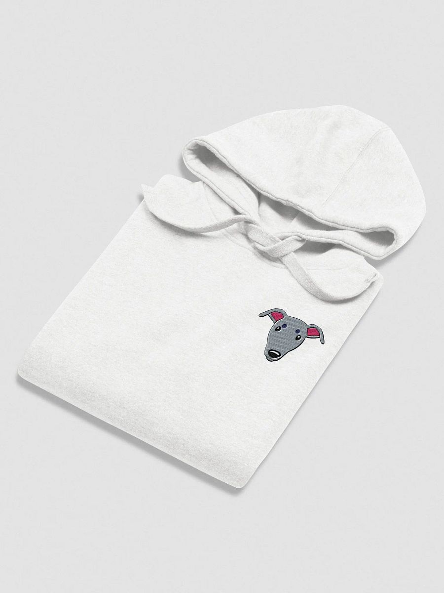 Stylized Whippet Dog Embroidered Hoodie product image (4)