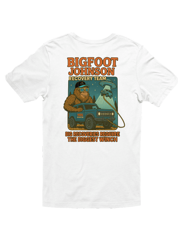 Bigfoot Johnson Recovery Team (White) product image (2)