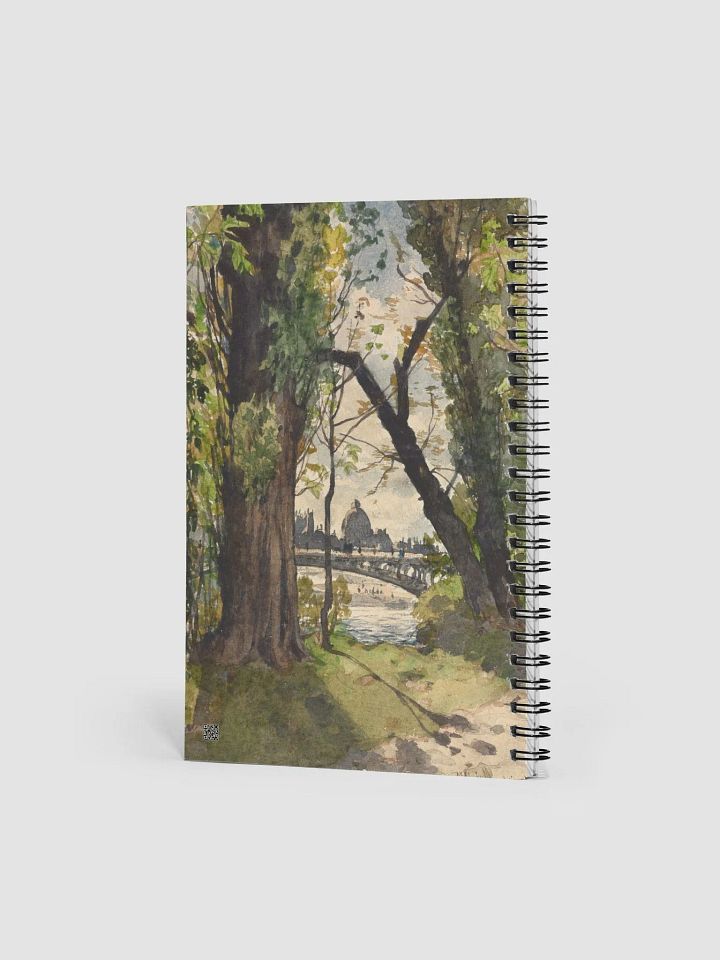 Gorgeous Watercolor Nature Forest Lovers Journal Spiral Notebook product image (2)