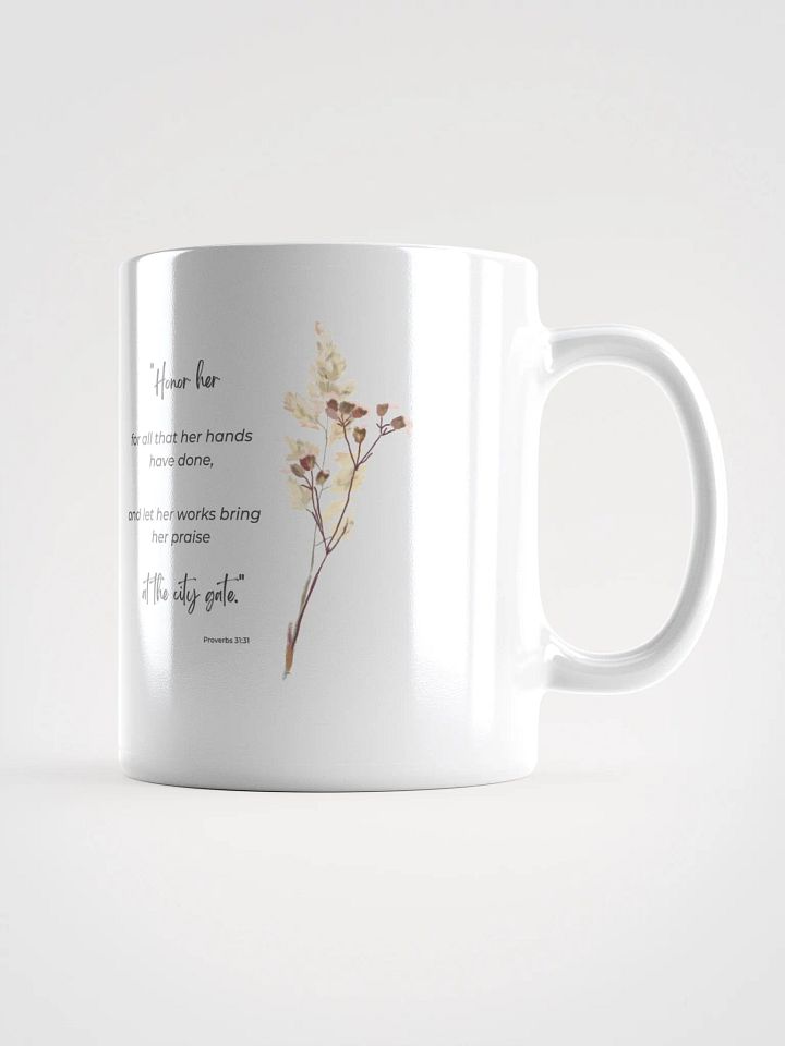 Honor Her Proverbs 31:31 Mug product image (2)