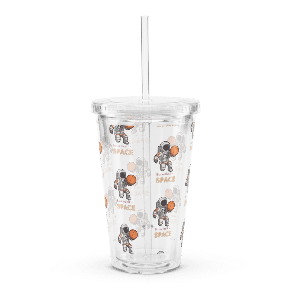 Astronaut Dunking A Basketball In Space. Cosmic Dunk Double Wall Tumbler product image (3)