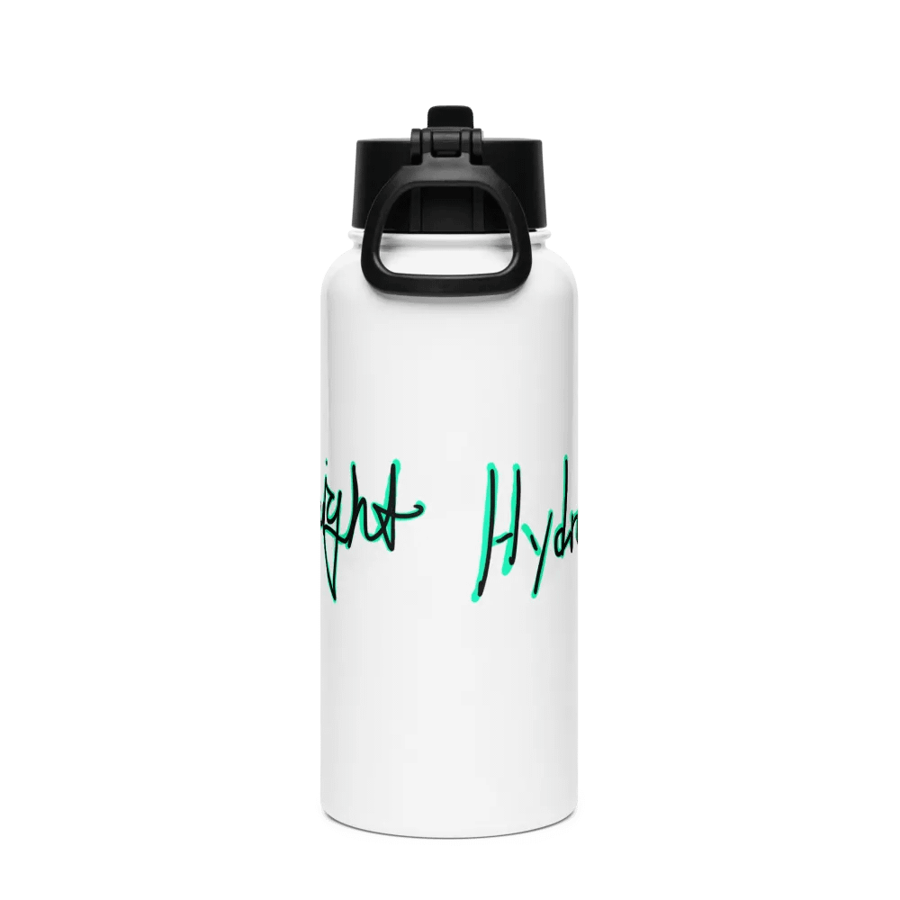 Hydrate or Die Straight Stainless Steel Bottle product image (2)