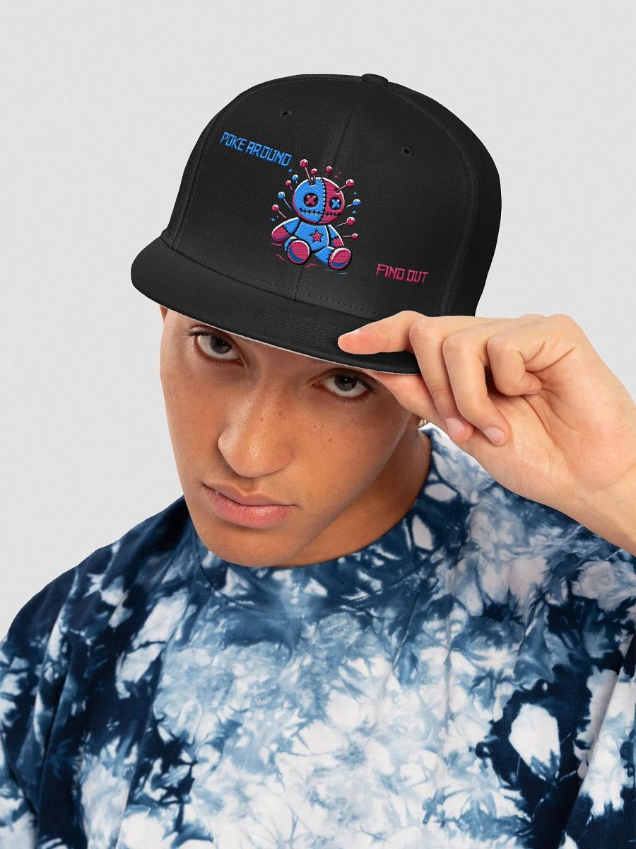 Poke around...Find out Embroidered snapback product image (5)