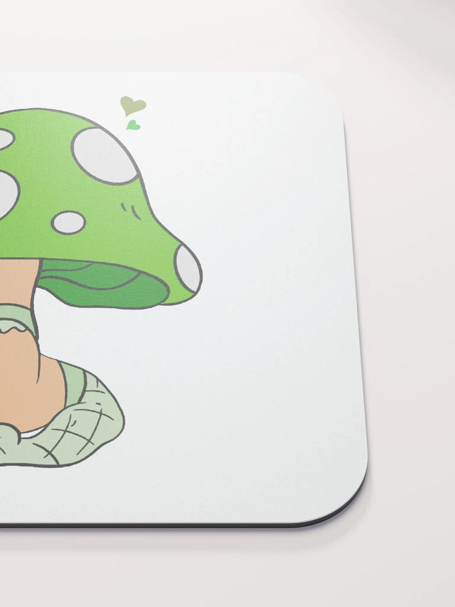 Mushroom baddie Desk Mat - Green product image (5)