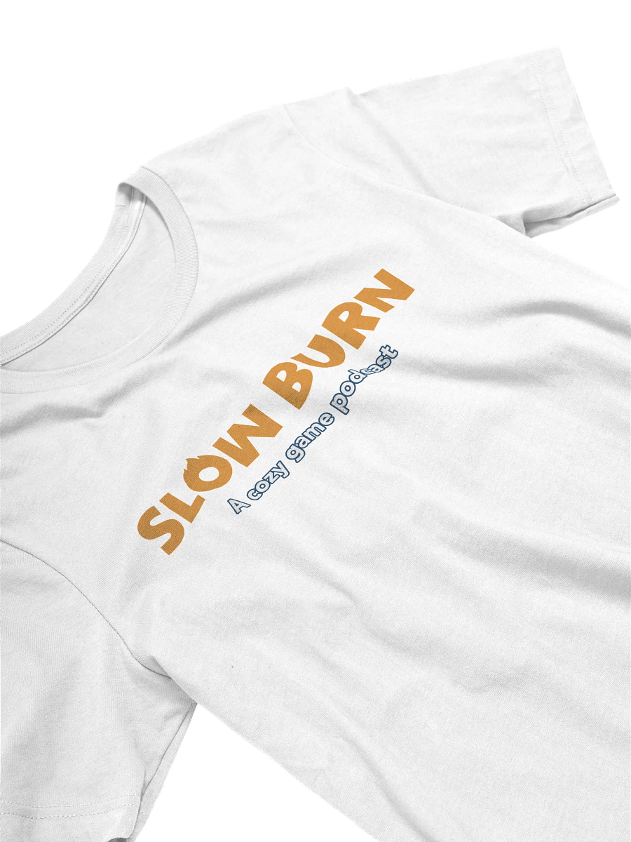 Slow Burn Logo Tee - Orange Text product image (4)