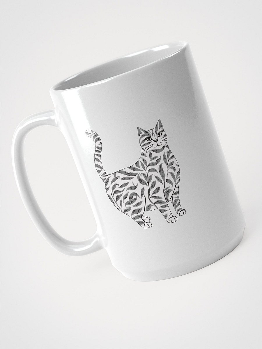 Leafy Feline Delight Mug product image (1)