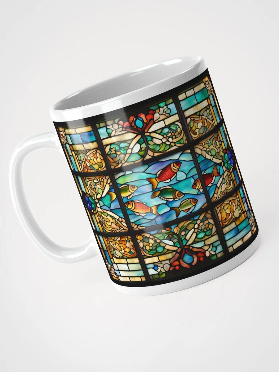 #001 - Goldfish Harmony Stained Glass Mug product image (3)