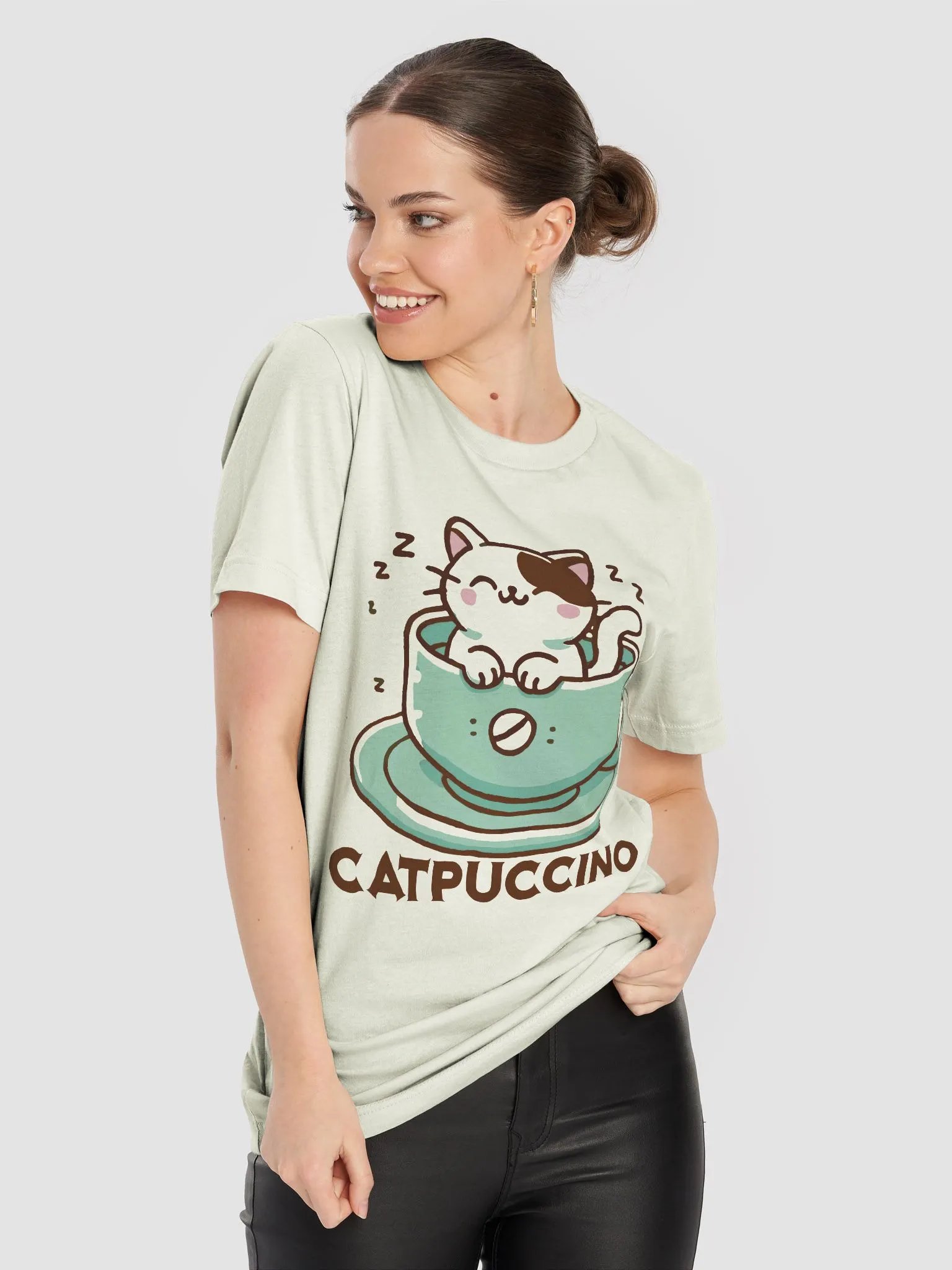 Catpuccino T-Shirt product image (22)