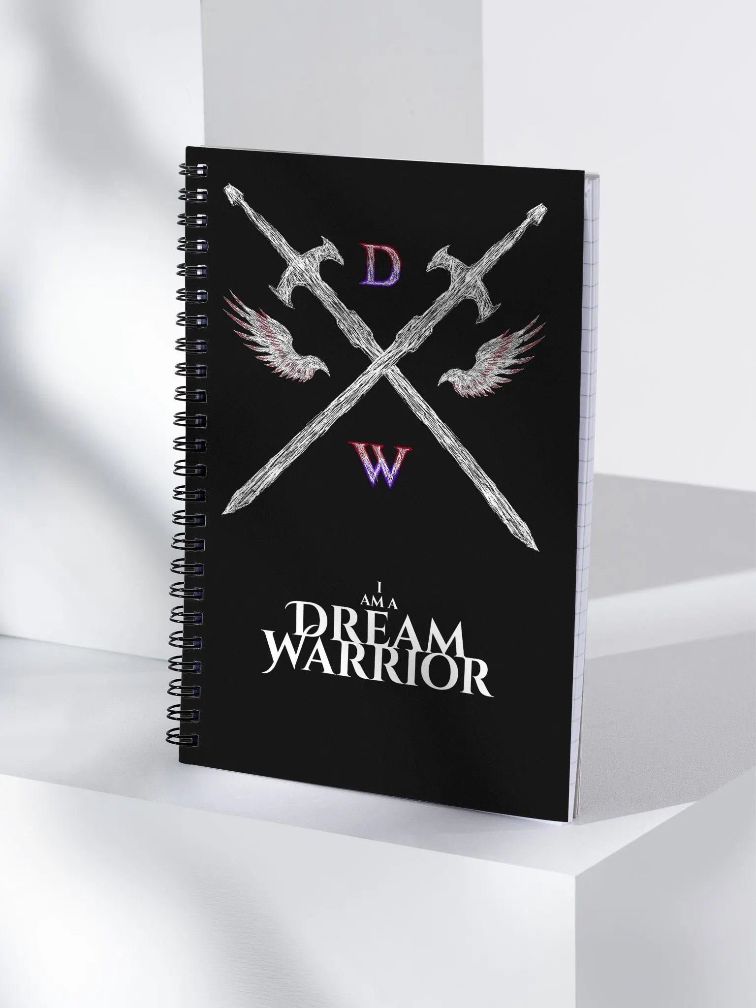 I Am A Dream Warrior CLASSIC Spiral Notebook product image (3)