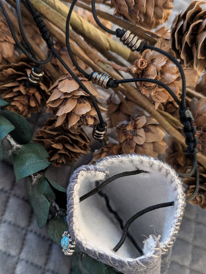 'Phases' Pouch Necklace product image (2)