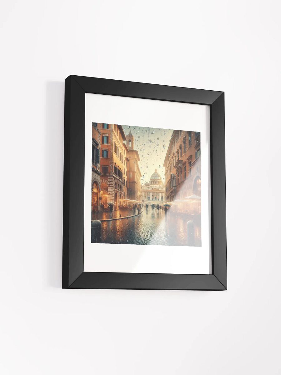 Rainy Day Reflections Framed Poster | Ai Design product image (3)